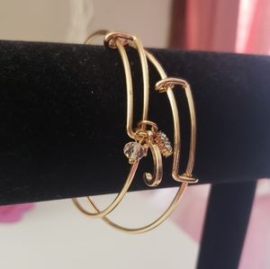 Rose gold bracelets "C"